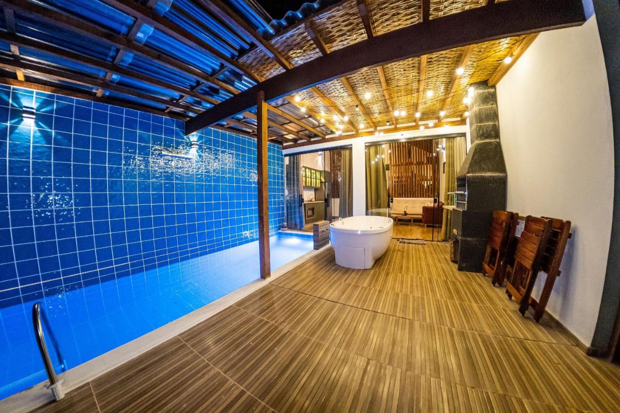 Chalé privativo com hidro e piscina - B&B Cunha