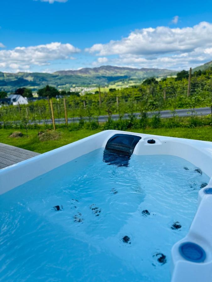 Kinnaird Lodges - Bealach lodge with hot tub - B&B Pitlochry