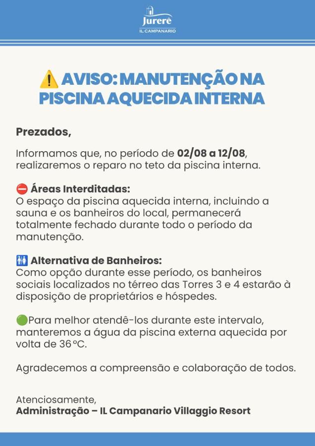 IL Campanário Resort - Sua Estadia SC - B&B Florianópolis