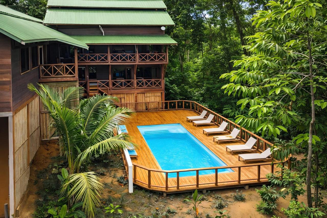 The Lodge at Punta Rica- Hilltop Eco-Lodge with Views & Pool - Bed and Breakfast Bastimentos