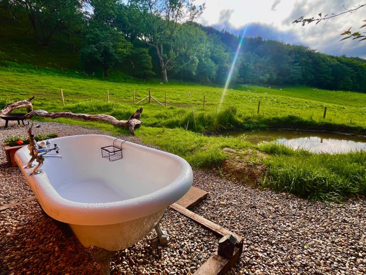 The Shepherd's Retreat Luxury Secluded and private Cosy Hut Outdoor Bath with Firepit Scarborough - Chambres d'hôtes Scarborough