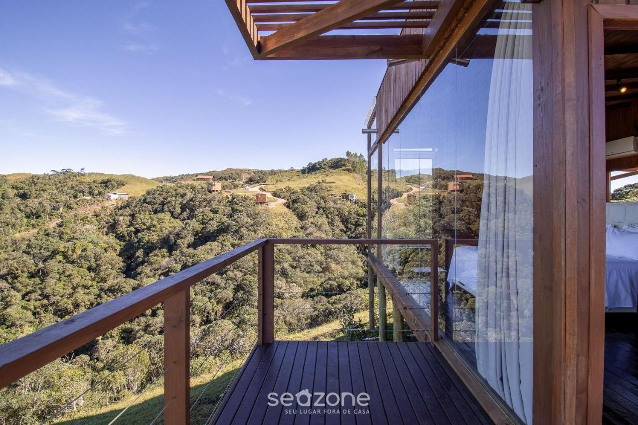 Cabana rústica com jacuzzi e vista incrível VST003 - Chambres d'hôtes São Paulo dos Pinhais