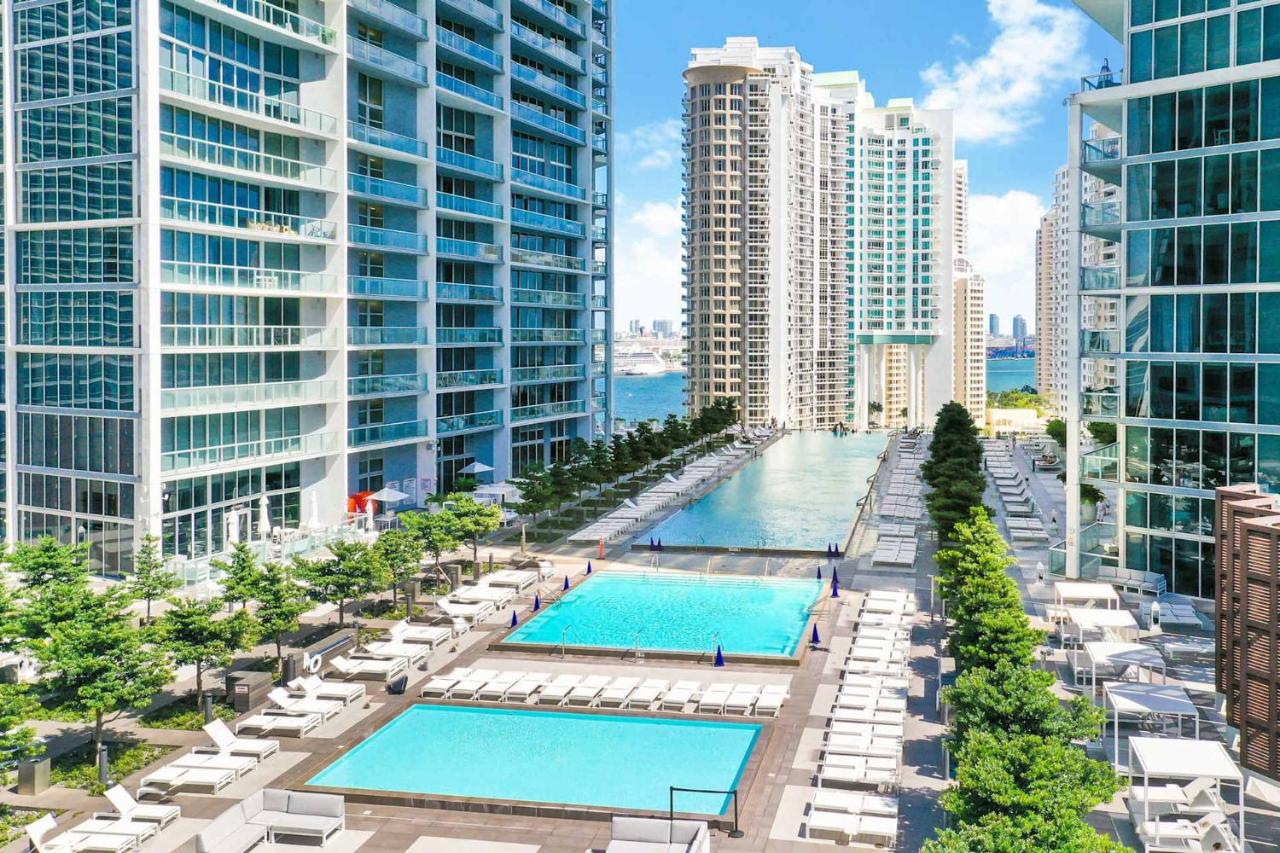 Waterfront Spacious Luxury 1 Bedroom IconBrickell - Chambres d'hôtes Miami
