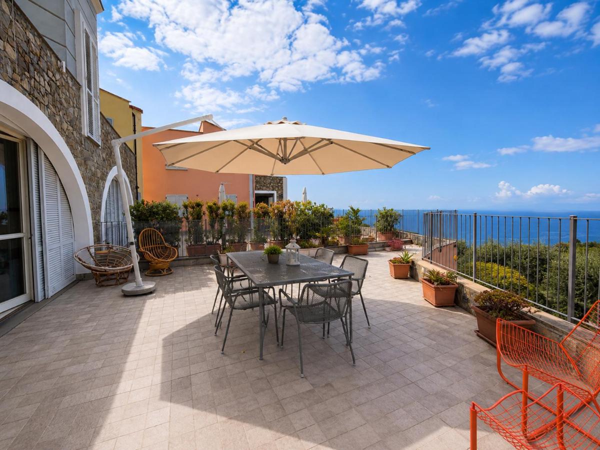 Piscina, terrazza panoramica e parcheggio - Ferienwohnung Cipressa