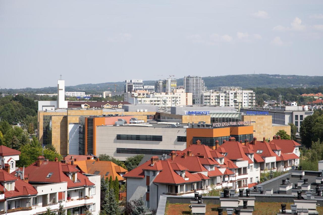 Capital Towers - Apartament Atrium w centrum miasta z widokiem na panoramę miasta - B&B Rzeszów