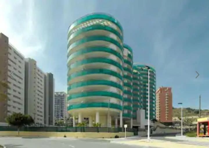 Apartamento en Villajoyosa con piscina - Chambres d'hôtes Villajoyosa