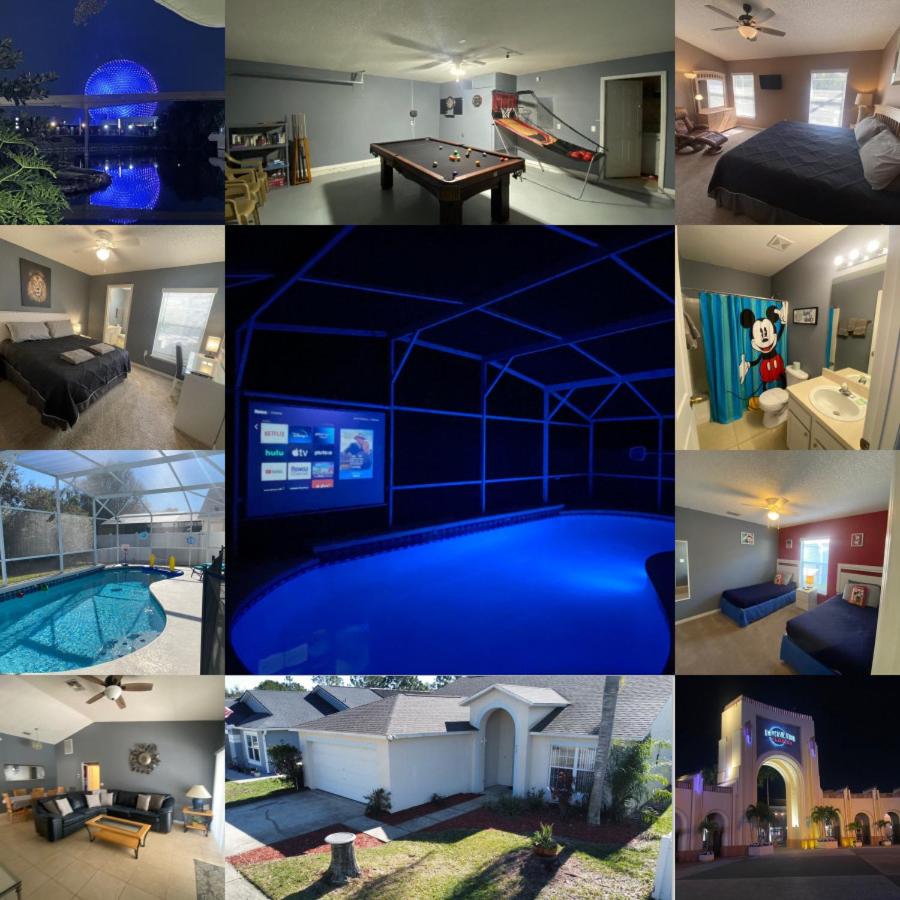 3 Bedroom Villa with Poolside Cinema and Games Room Close to theme Parks sleeps 6 - B&B Orlando