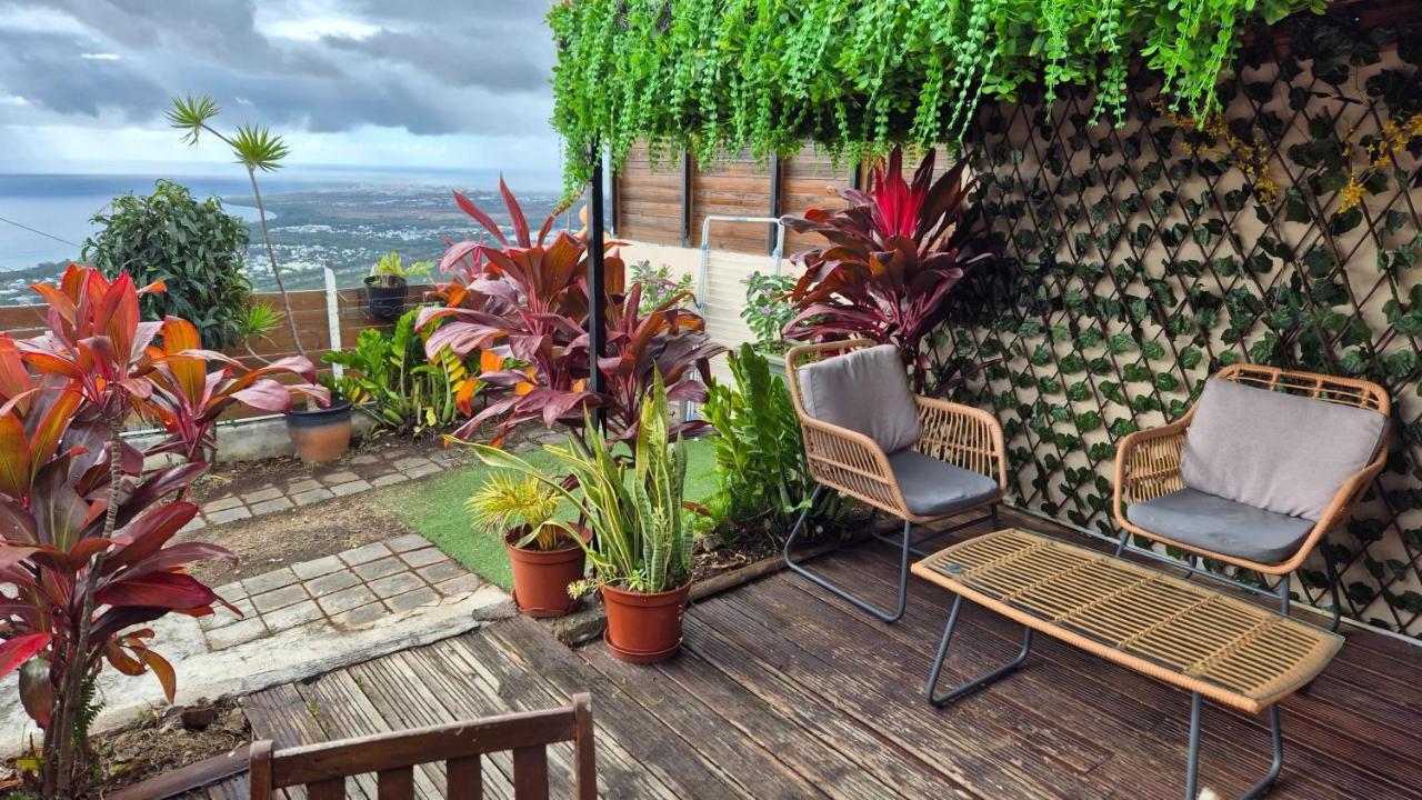 Appartement avec vue sur mer à Saint-Paul, 50 m², Terrasse - B&B Saint-Paul