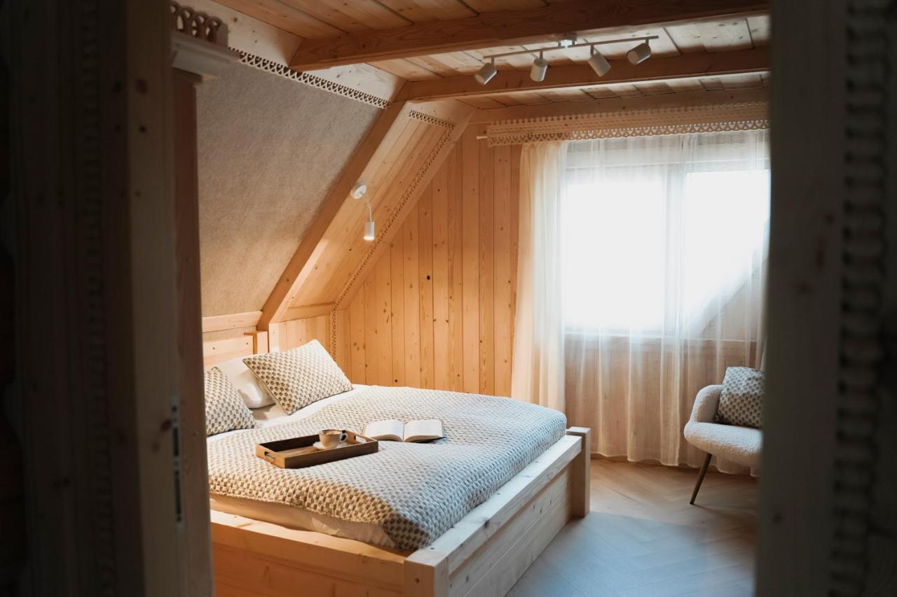 Willa Madejówka - Apartamenty z Widokiem na Góry i Wanną z Jacuzzi - Ferienwohnung Ząb