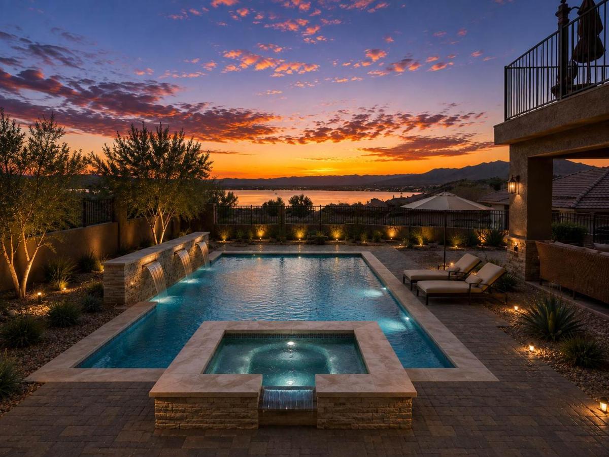 18x60 Boat Pad Game Room-Lake View Villa-Hot Tub - Chambres d'hôtes Lake Havasu City