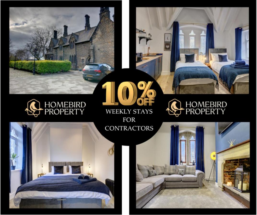 Large 6BDR House By Homebird Property Management Short Lets & Serviced Accommodation Leeds With Secured Parking & Garden Area - Bed and Breakfast Leeds