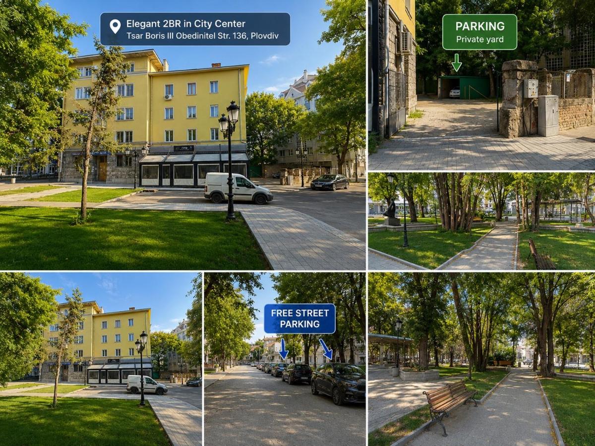 Elegant 2BR in City Center - B&B Plovdiv