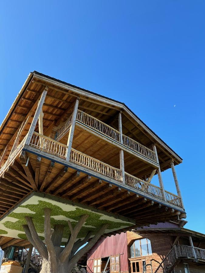 Deutschlands grösstes Baumhaus auf der Alpakaweide - B&B Traitsching