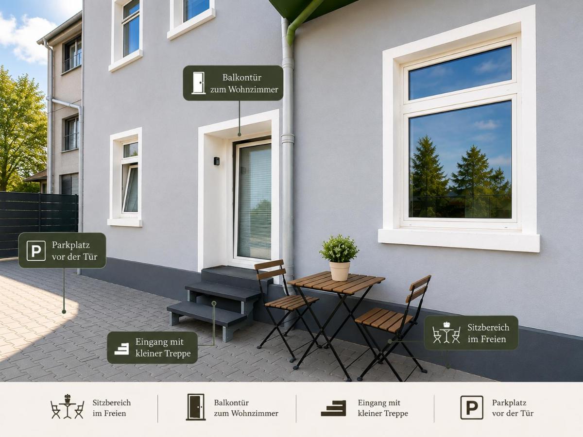 Seibel's SUITES - Comfort & New - Hochbett-Suite - Bunk Bed Suite Groundfloor - Ferienwohnung Essen