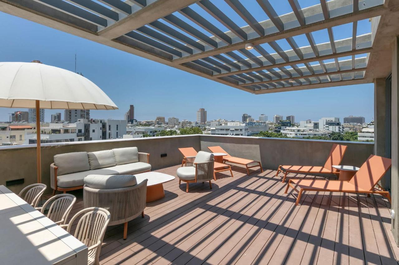 Penthouse 2BR Terrace - TLV View - MAMAD D80 - Ferienwohnung Tel Aviv