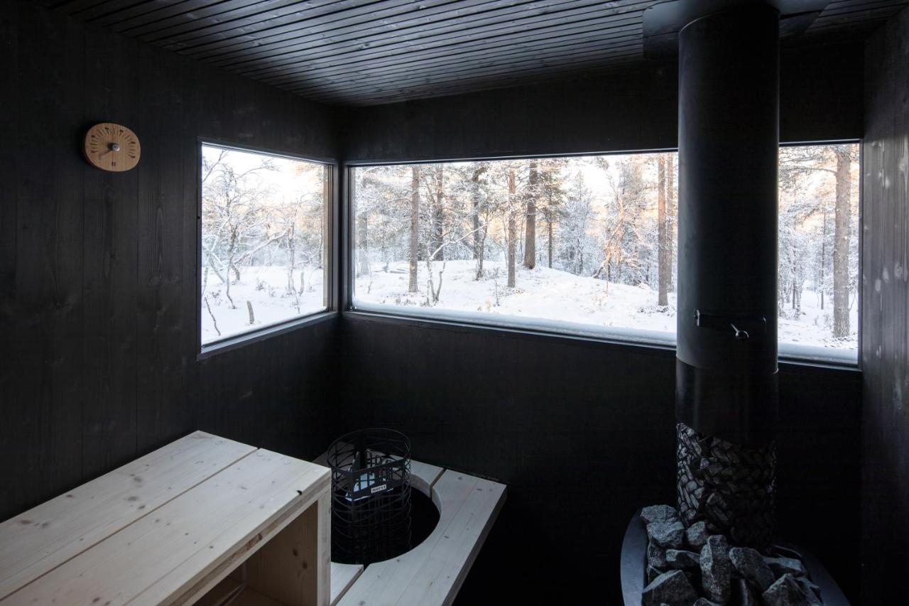 Kaltio - Moderni, uusi puuhuvila erämaan reunalla - B&B Saariselka