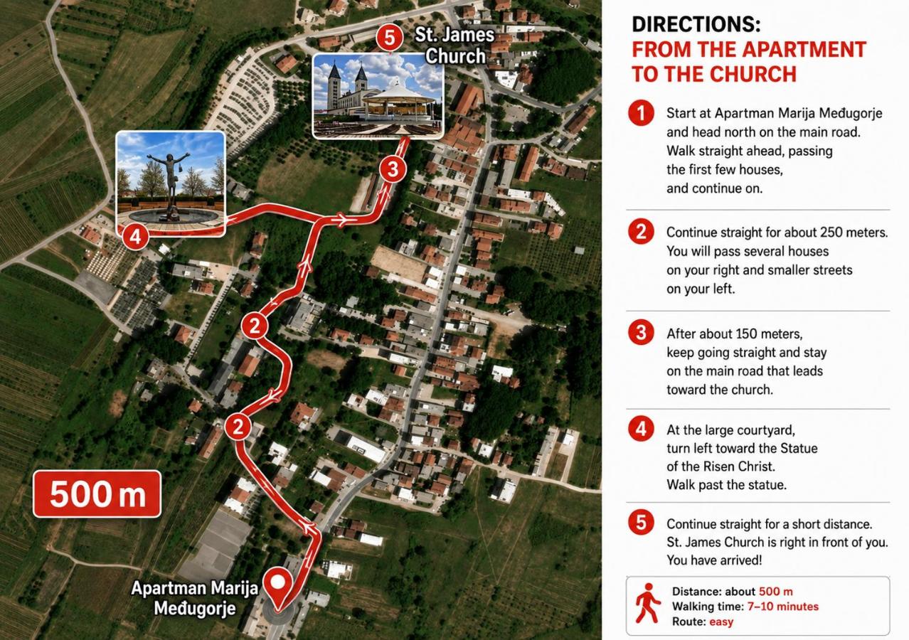 Apartman Marija Medjugorje - B&B Medjugorie