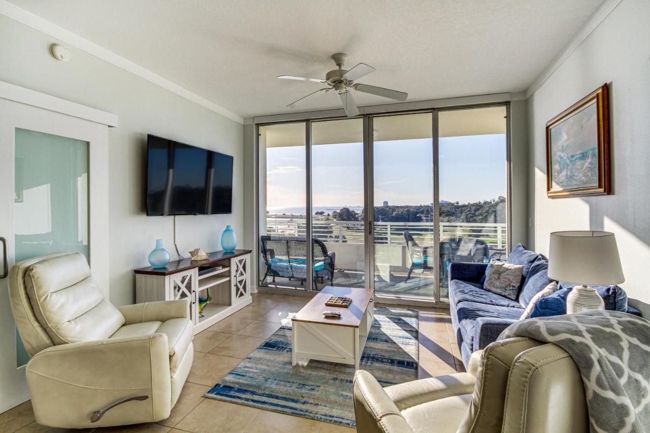 Beachside Biloxi Club Condo: Balcony w/ Ocean View - B&B Biloxi