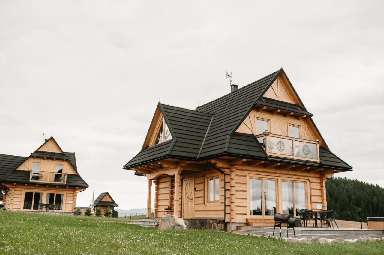 Horizont House - domki z prywatnymi baliami oraz ogólnodostępną sauną - IZBY PODHALAŃSKIE - Chambres d'hôtes Dursztyn