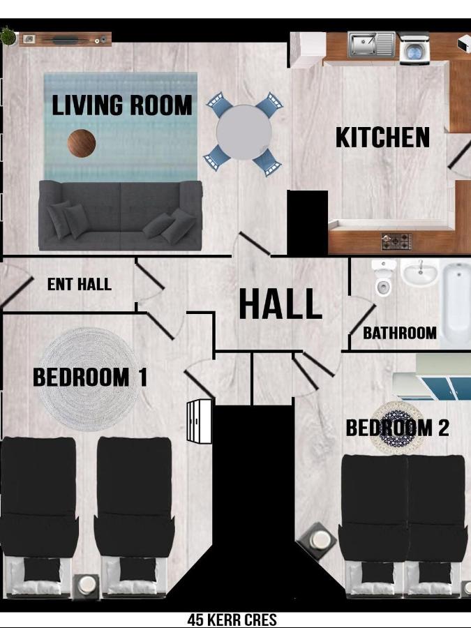 Strathclyde Gate Apartment by Klass Living Hamilton - B&B Cadzow
