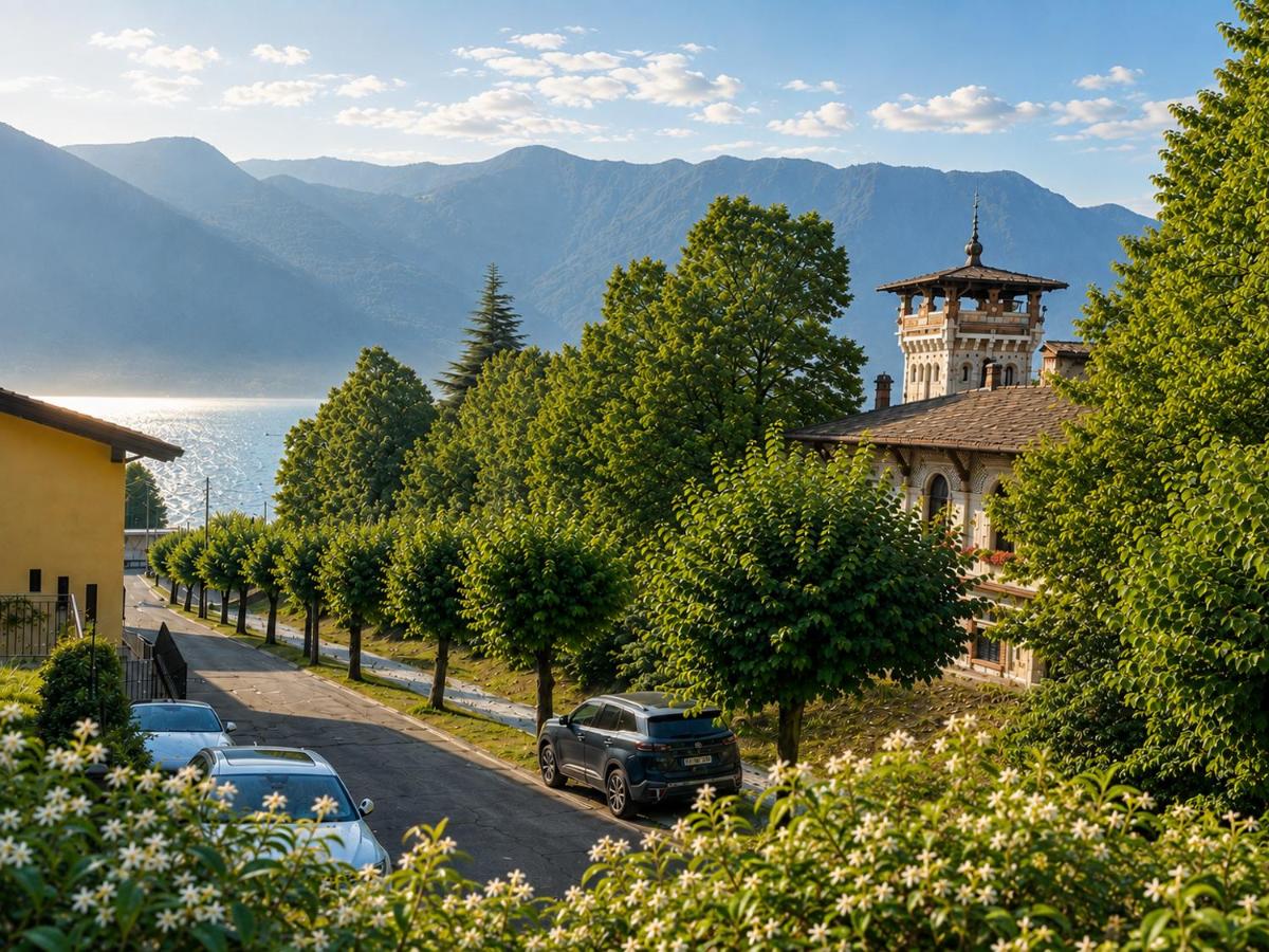 Dolce Vita-Lake 200 m-AC-Free Parking - B&B Tremezzo