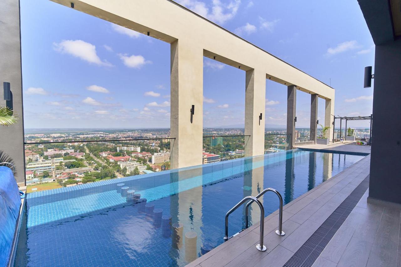 Altura Upper Hill Deluxe 5 - Rooftop Pool, Gym & Skyline Views - B&B Nairobi