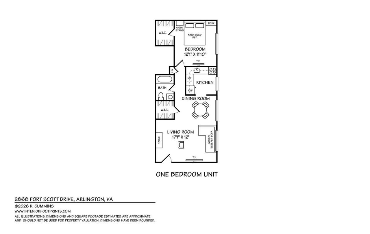Crystal City Boutique Flats Free Parking 101 - Chambres d'hôtes Arlington