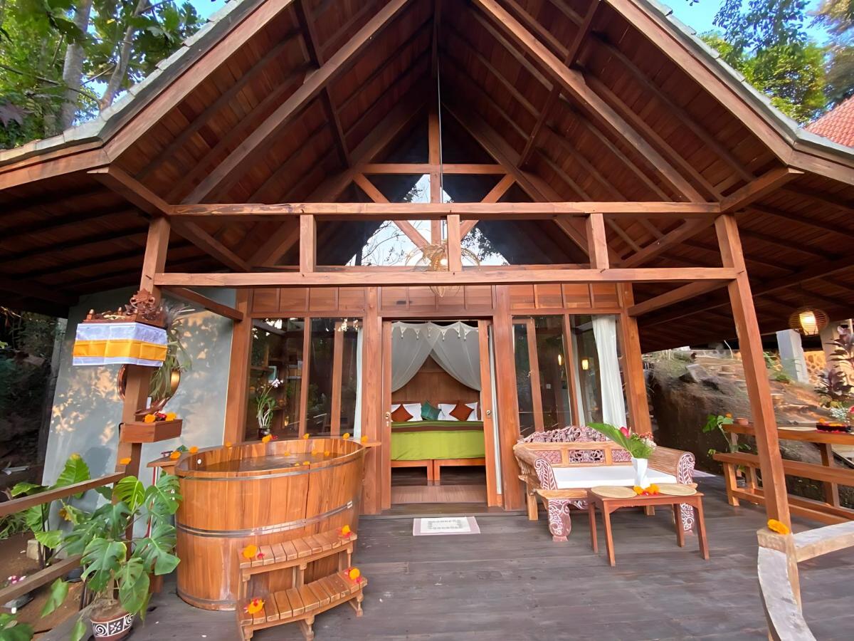 Dream Hale Nai'a Bungalow with Hot Tub & Stunning View - B&B Ubud