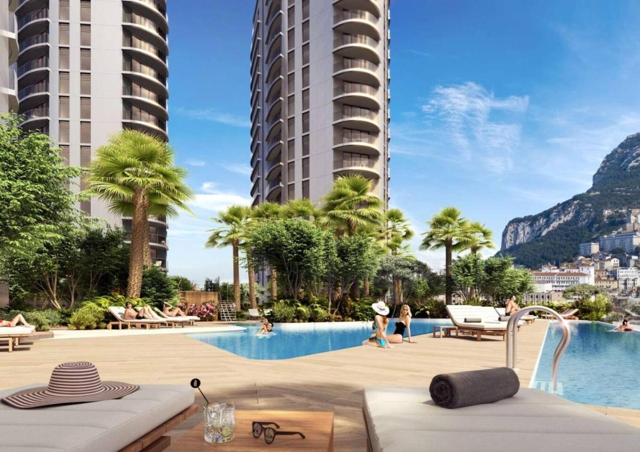 VV - Skyline Studio Pool & Gym in City Centre - Chambres d'hôtes Gibraltar