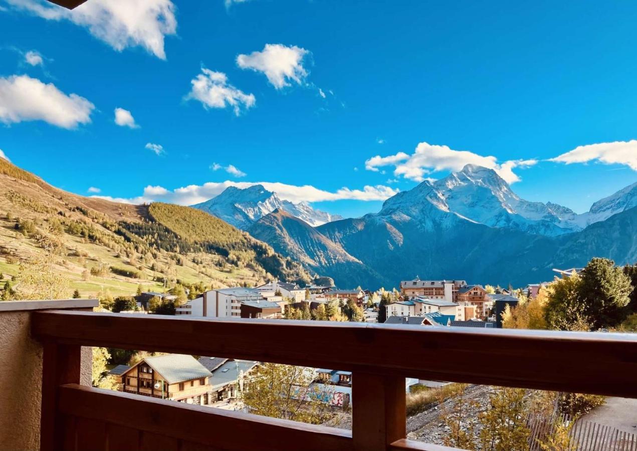 Résidence Etendard - Vue à couper le souffle sur la Muzelle – Studio cosy à 3 min du 3S MAE-4073 - B&B Les Deux Alpes