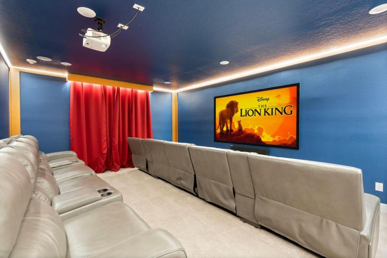 Spacious 12BR Villa Game Room Private Pool - 324 - B&B Orlando