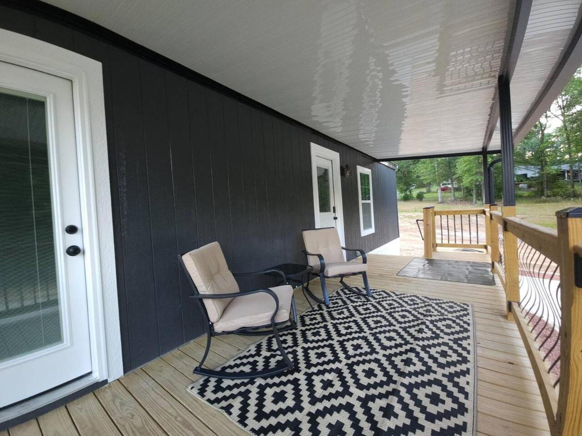 Tiny Home with Grill Laundry Deck Desk - B&B Phenix City