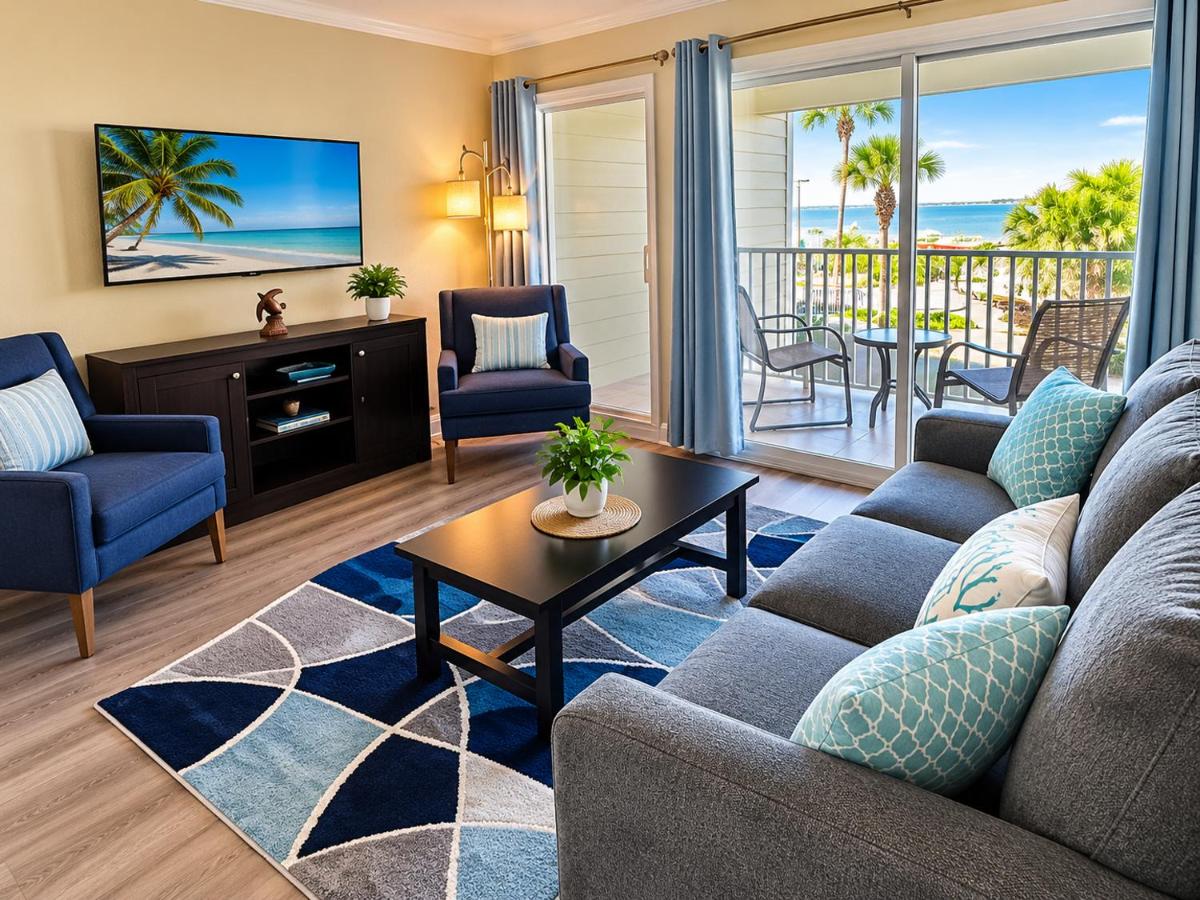 This could be your view every night of your stay!! Cozy, comfy remodeled condo! - B&B Tampa