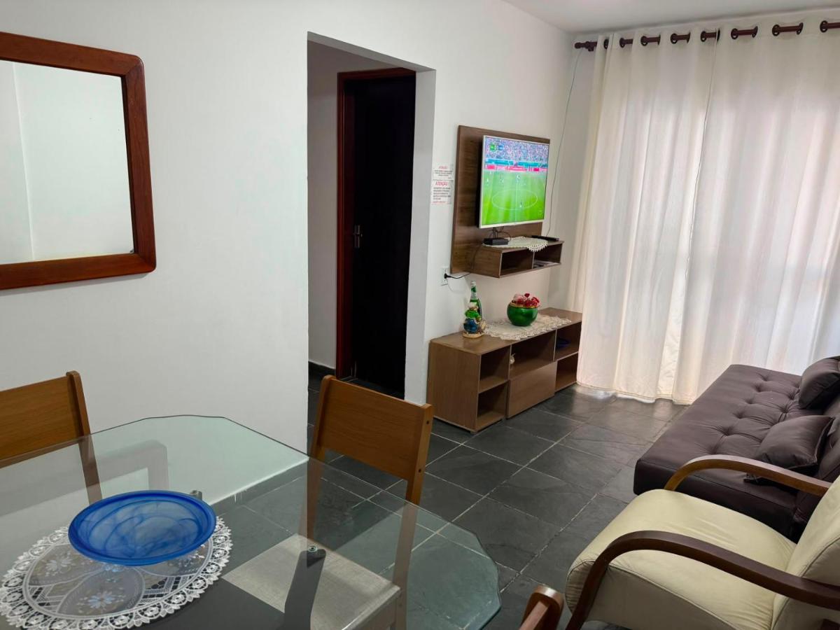 Apartamento Praia Grande completo 5min da praia com garagem - B&B Praia Grande