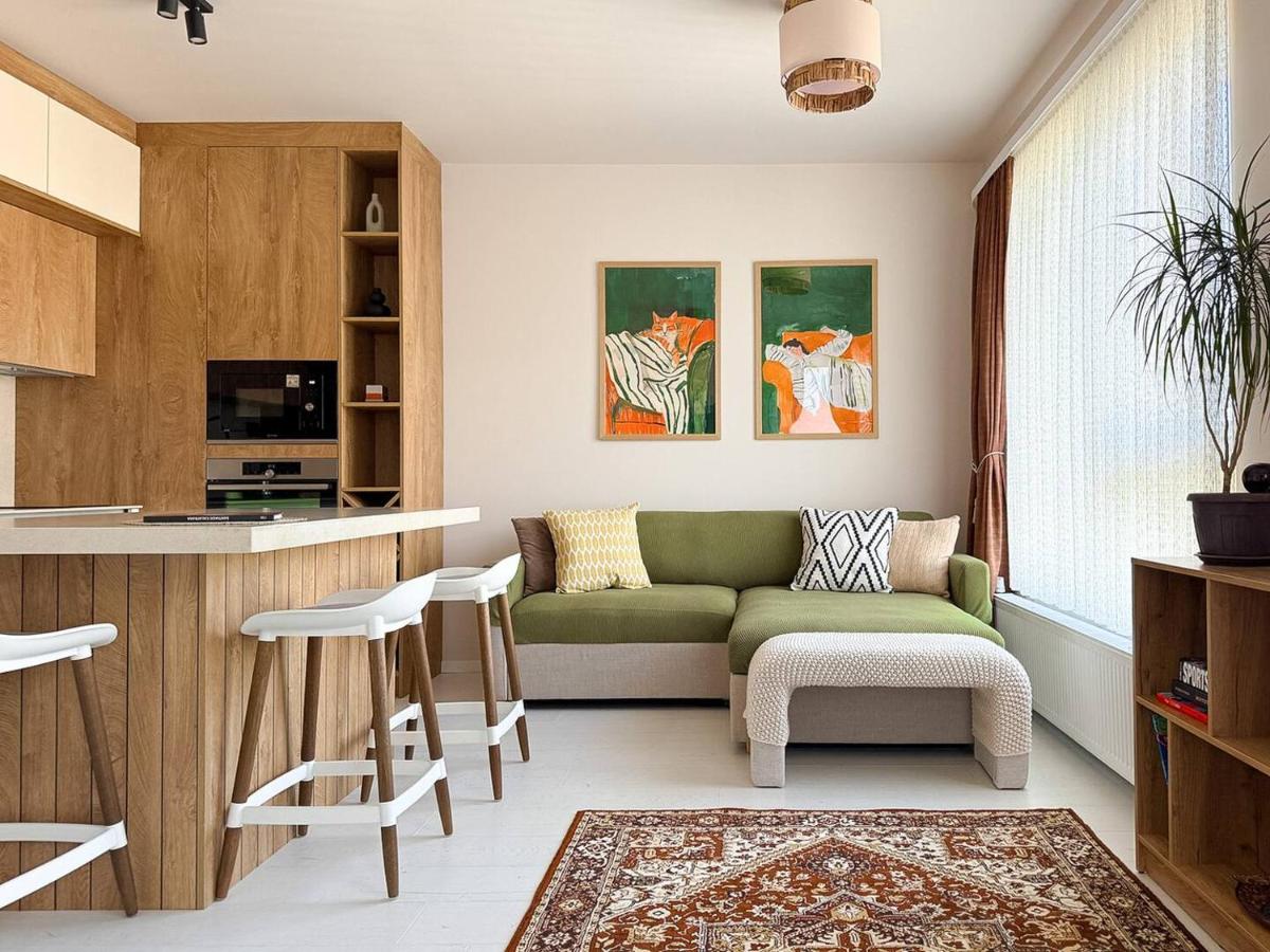 Designer 1BR in New Building Park, Desk & AC - B&B Sofía