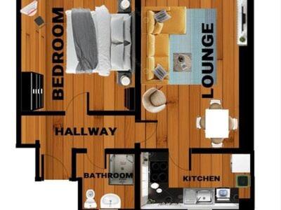 Back'o'Barns Apartment by Klass Living Hamilton - B&B Hamilton