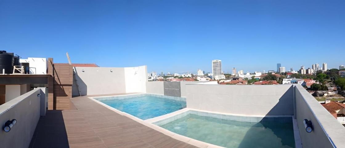 Depto 2 hab con aire acondicionado y piscina, excelente ubicación - Ferienwohnung Santa Cruz de la Sierra