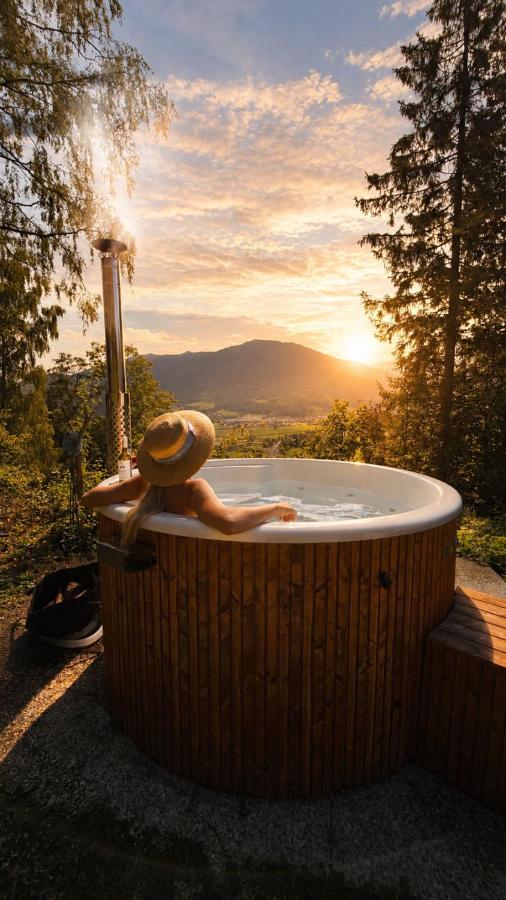 Mountain View Room mit sonnigem Wintergarten - B&B Dietmannsdorf bei Trieben