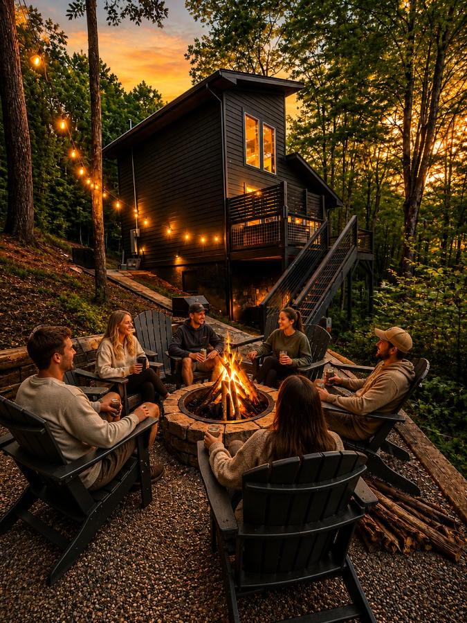 2 King Stes near Dollywood - Arcade, EV Chrger, Hot Tub & Fire Pit - B&B Sevierville