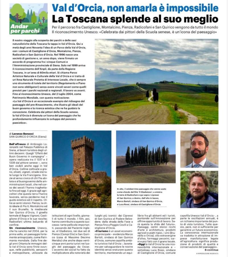 Molino della Tuoma - B&B San Quirico d'Orcia