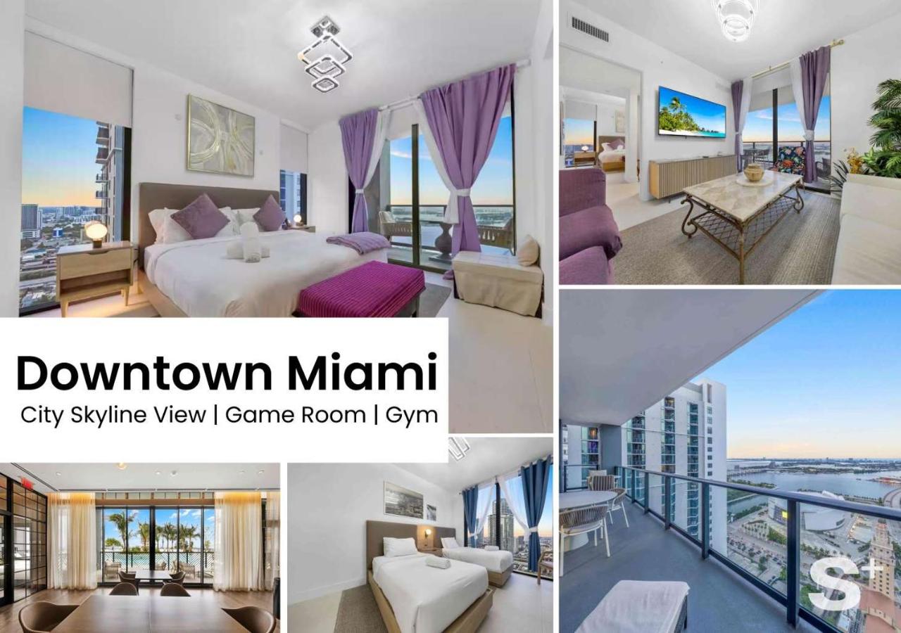 Chic 2-BD Downtown Condo with City & Water Views - B&B Miami