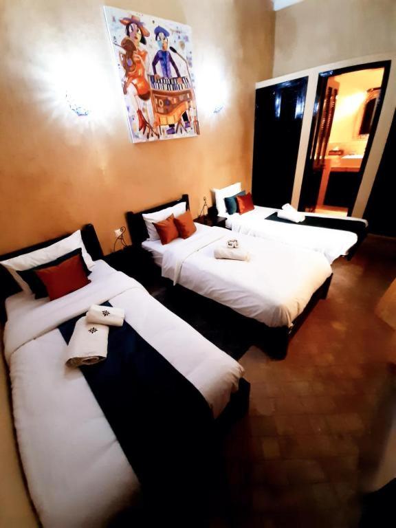 Deluxe Tweepersoonskamer met 2 Tweepersoonsbedden