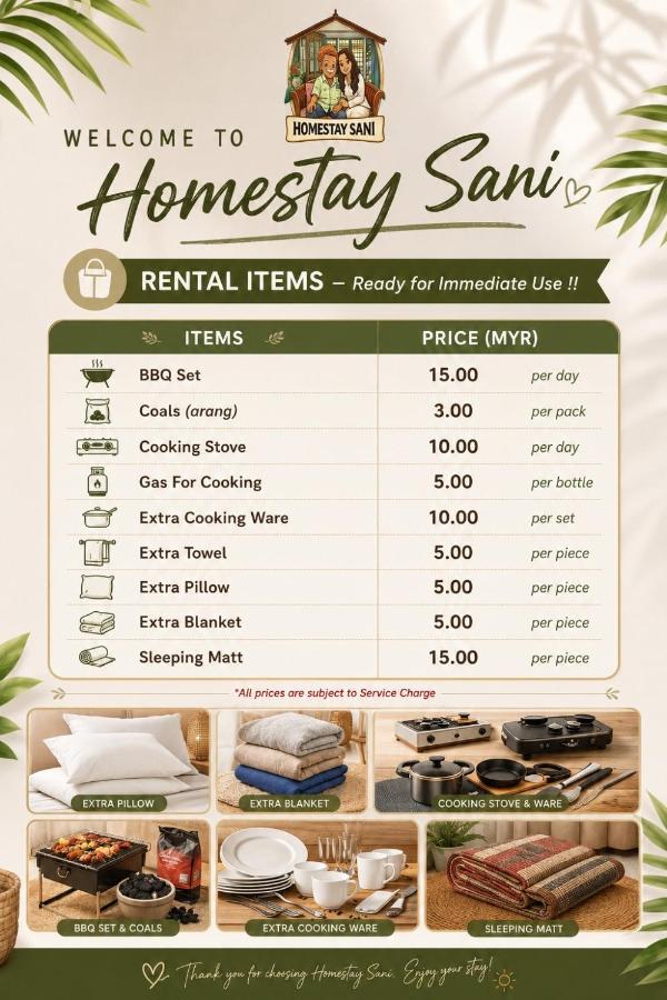 Homestay Sani - B&B Tanah Merah