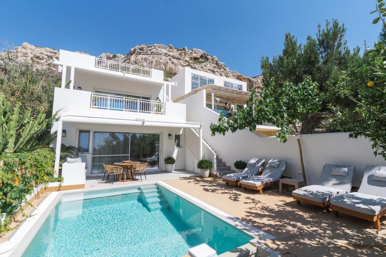 Sea View Luxury Villa White in Blue - Bed and Breakfast Mátala
