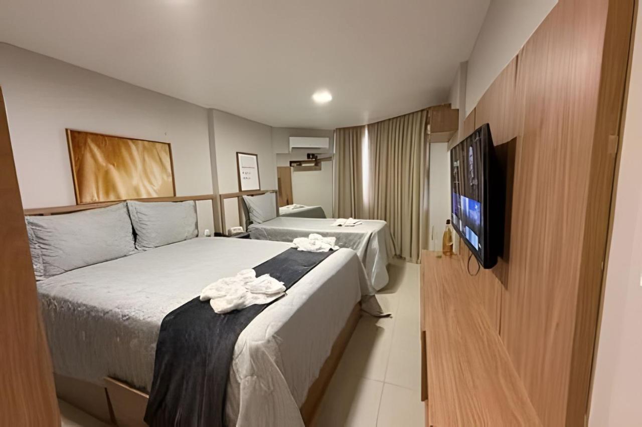509 Flat praia piscina barzinho Intermares - Ferienwohnung Cabedelo