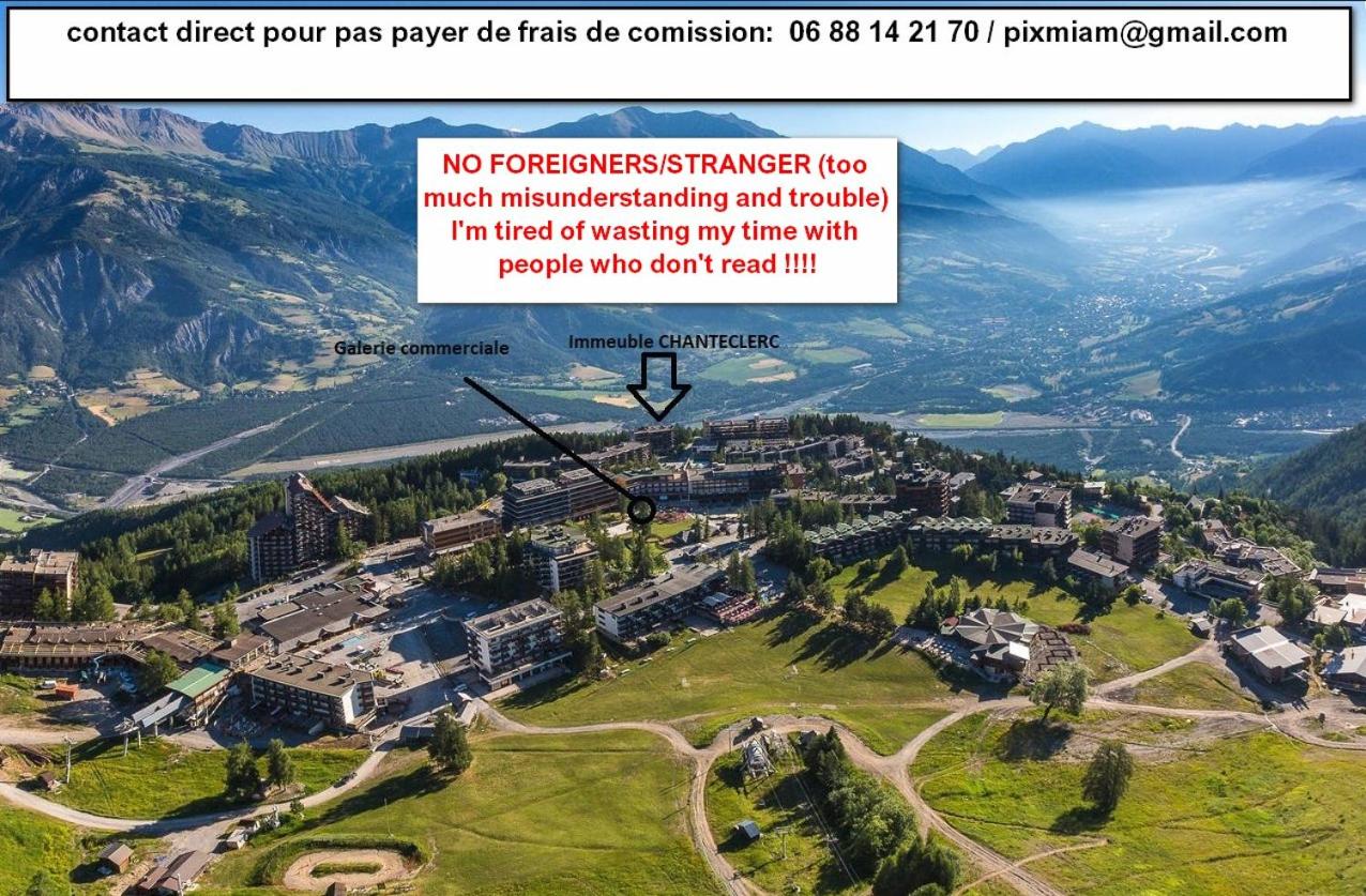 T2 PRALOUP 1600 bat Chanteclerc 6 personnes 36m2 avec chambre à part et 2 TV - Chambres d'hôtes Uvernet-Fours