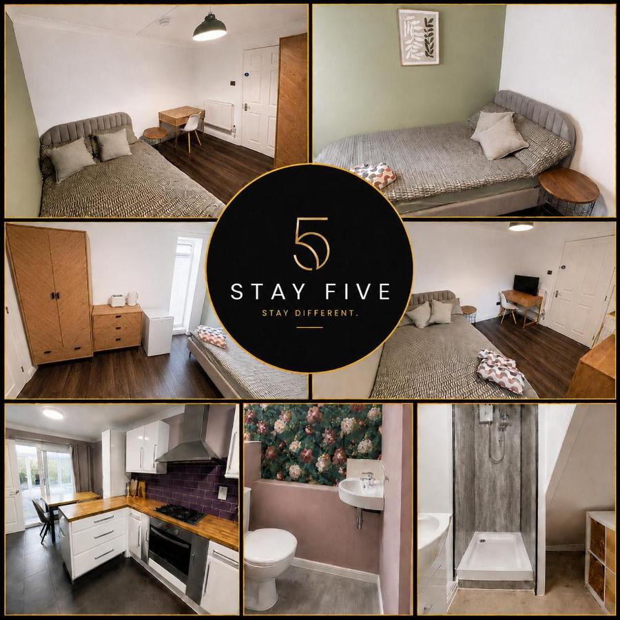 Contractors Welcome Cozy Double Room with Private Off-Bathroom Near Hospital and shops - B&B Peterborough