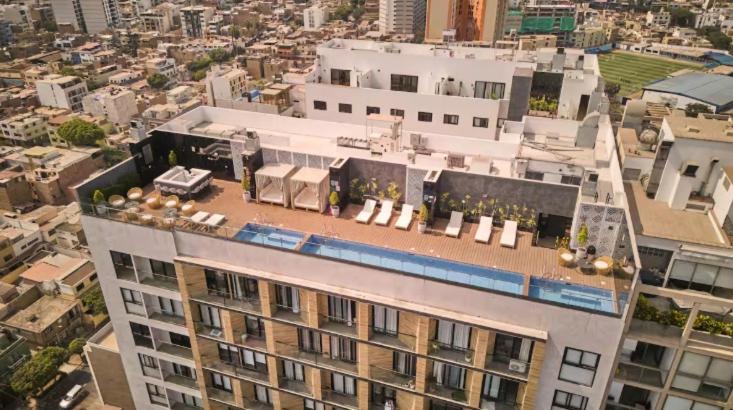 Luxury Ocean View Loft Piscina y Rooftop Barranco - B&B Lima