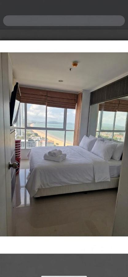 Beautiful 1bedroom 35sqm sea view floor17th jomtien Lumpini - B&B Jomtien Beach