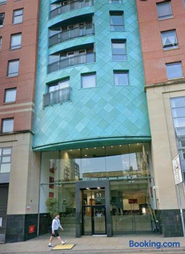 Oxford rd skyline 2BR city centre retreat - Apartment - Ferienwohnung Manchester